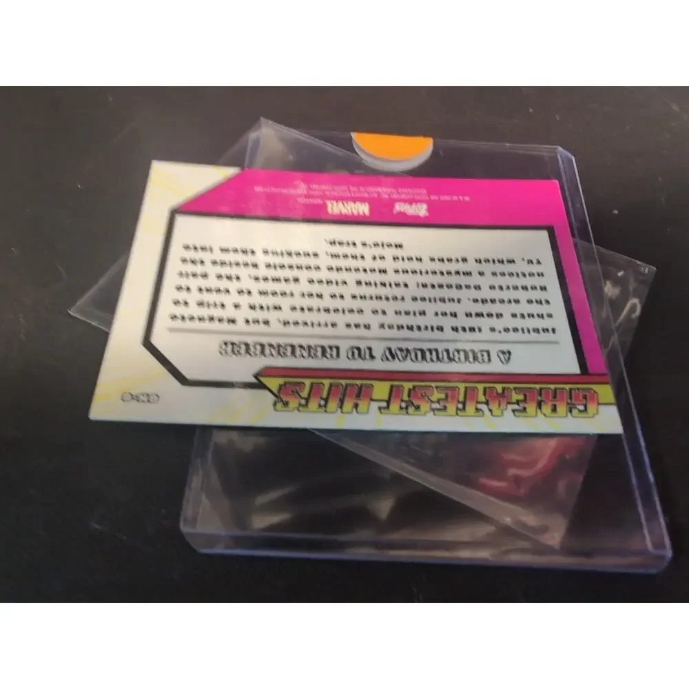2025 Topps FINEST X-Men 97 Birthday Remember Greatest Hits Gold Refractor # /50